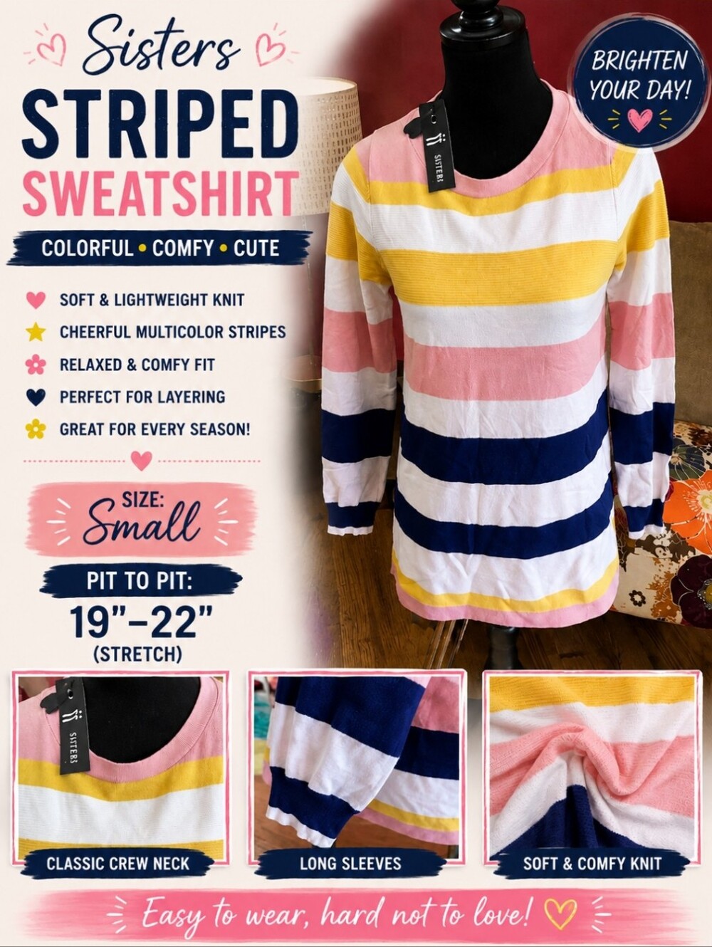 Striped Multicolor Sweatshirt